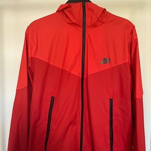 Red Nike Windbreaker NWOT